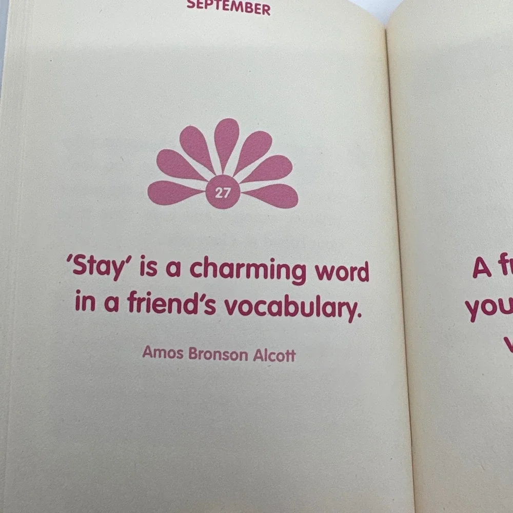 365 Days of Friendship Book Lizzie‎ Cornwall Inspiration Quotes Gift BFF for Her